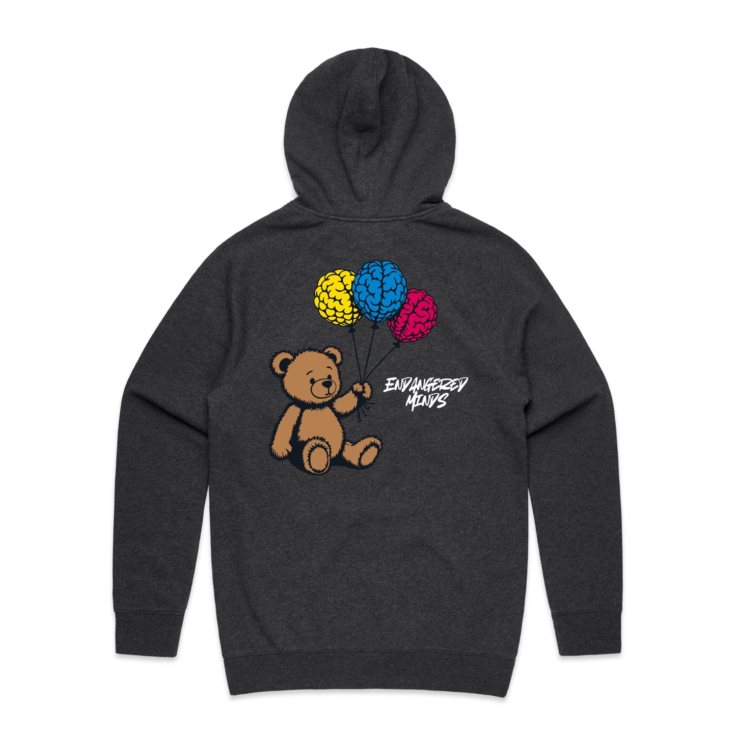EL OSO HOODIE-CHARCOAL