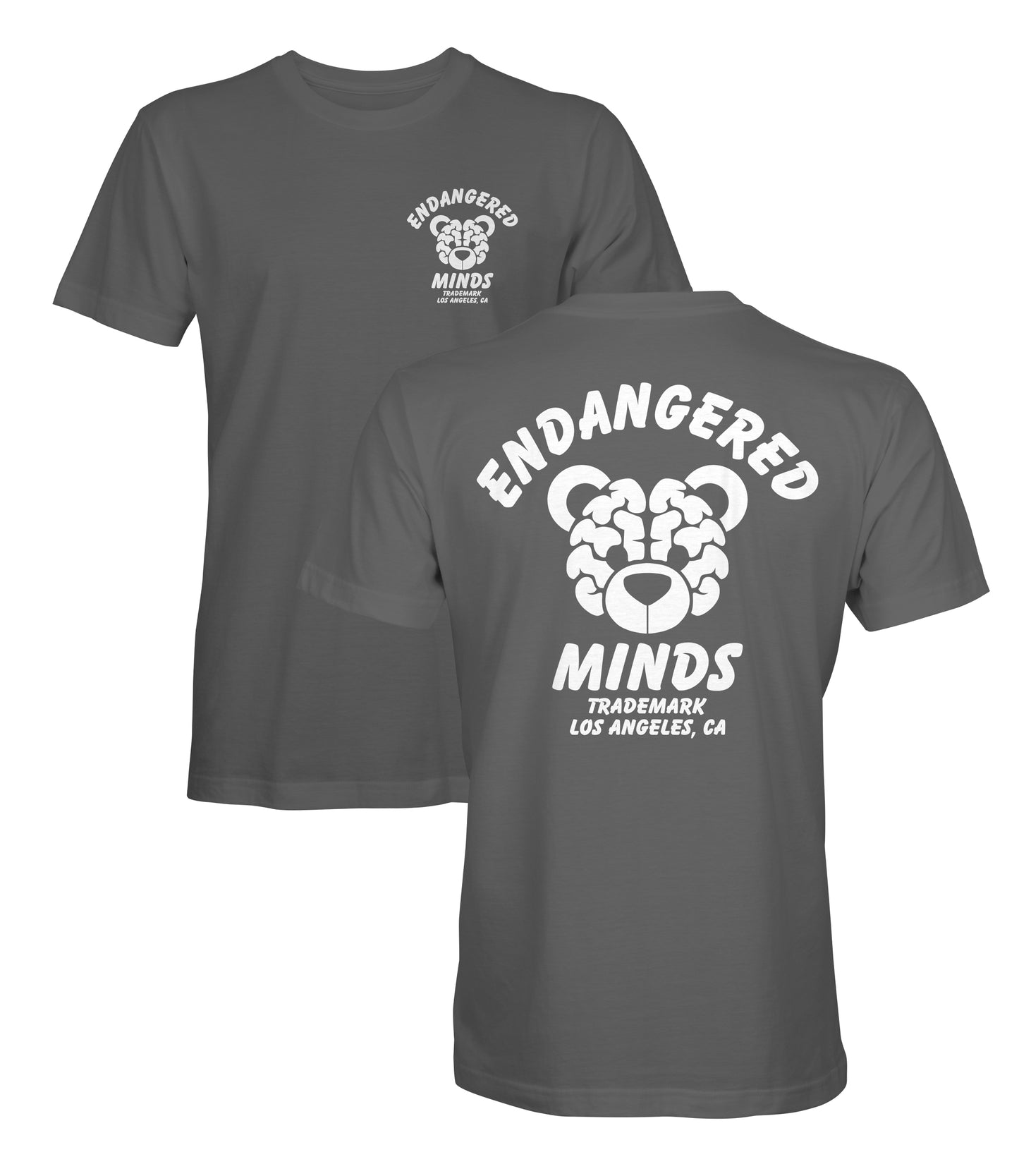 TRADEMARK TEE-CHARCOAL